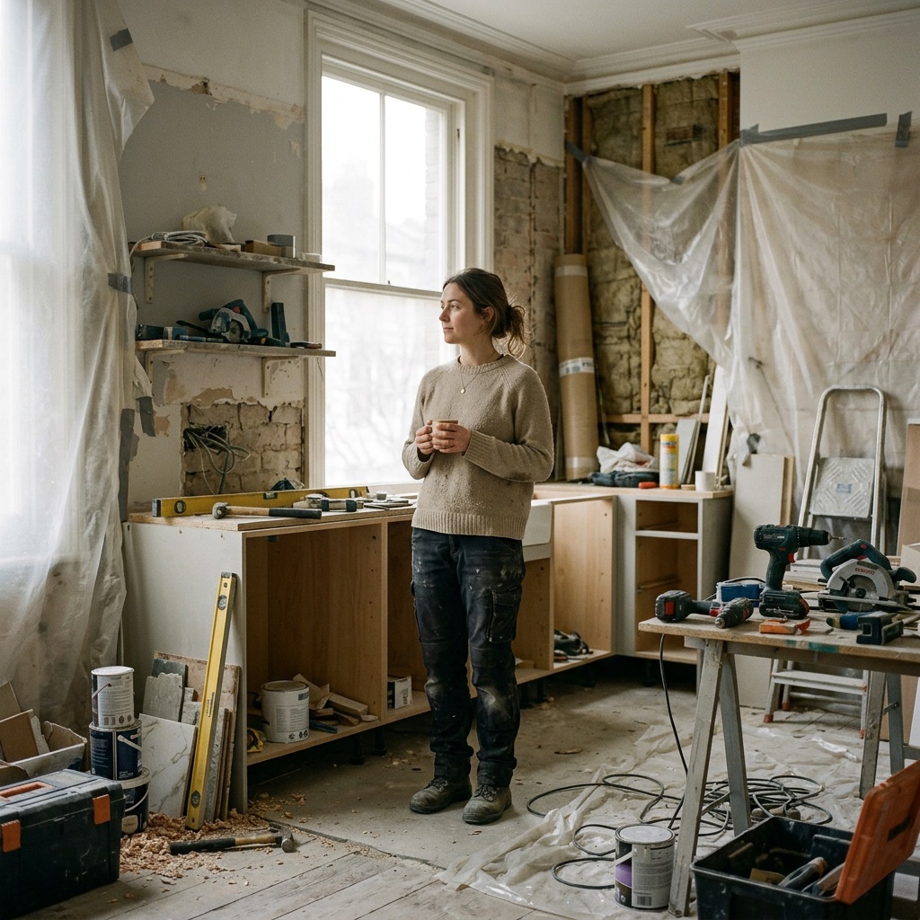 Woman in creative studio